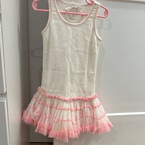 Ooh! La, La! Couture Cream and Pink Dress